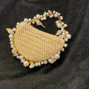 Bohemian Pearls Shell Bag