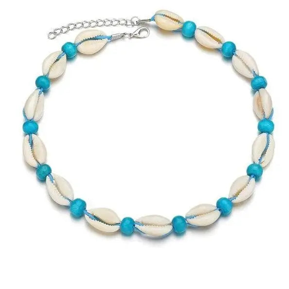 Boys’ Cowrie Shell Choker Necklace