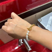 Chic Pearl Toggle Bracelet