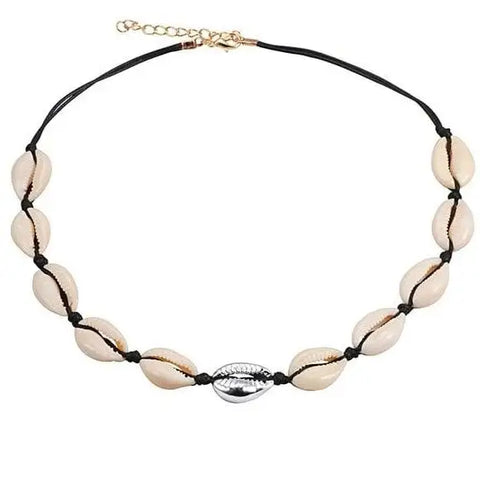 Choker Coquillage Doré