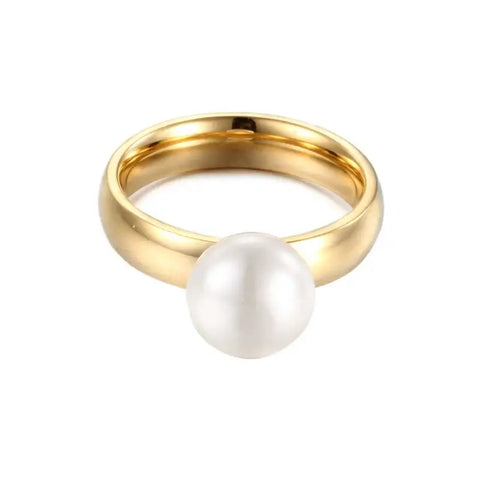 classic-gold-pearl-solitaire-ring-pearl ring-shell ring