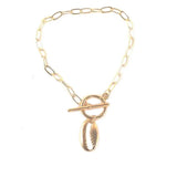 Coffee Bean Shell Bracelet