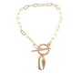 Coffee Bean Shell Bracelet