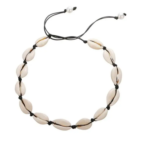 Cowrie Pearl Necklace