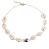 Cowrie Shell Choker Necklace