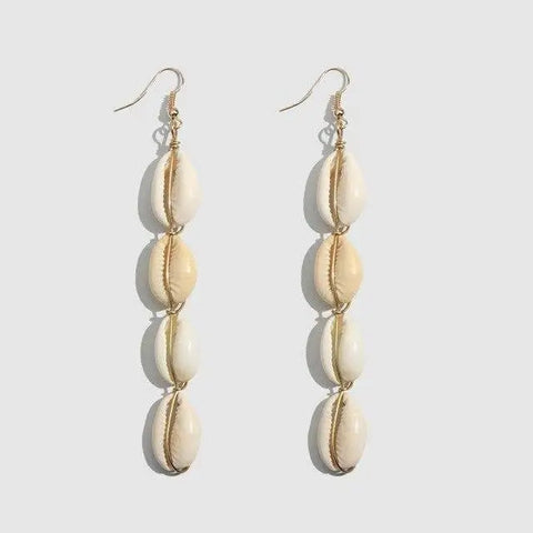 Dangling Shell Earrings