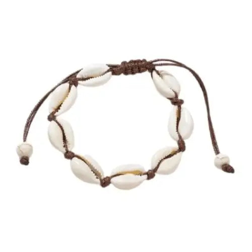 DIY Cowrie Shell Bracelet