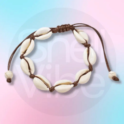 DIY Cowrie Shell Bracelet