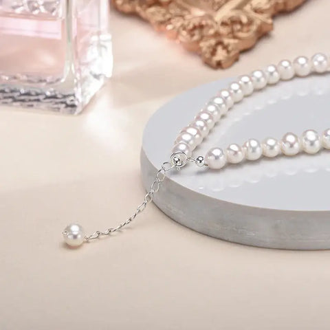 Elegant Pearl Drop Bracelet