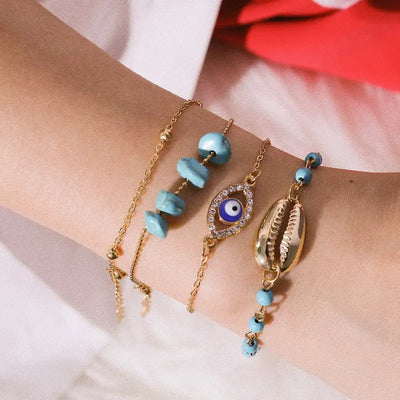 Eye Shell Bracelet