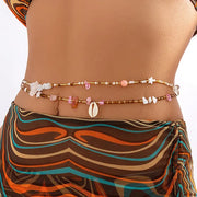 Fashion Shell Belly Chain - Mixed Color