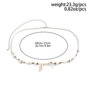 Fashion Shell Waist Chain - Mixed Color