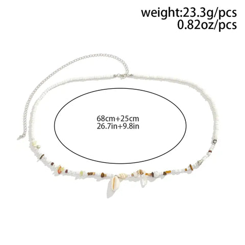 Fashion Shell Waist Chain - Mixed Color