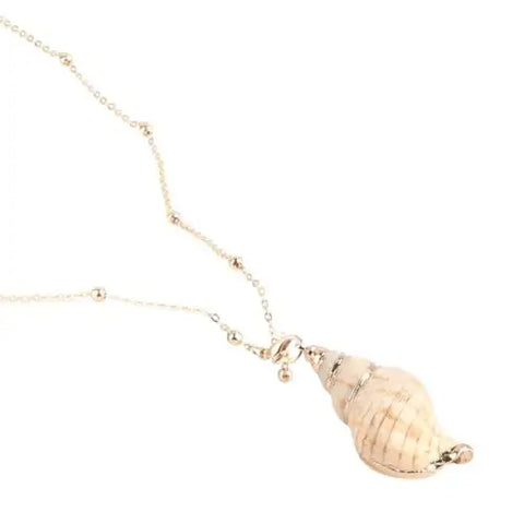 Genuine Shell Pendant Necklace