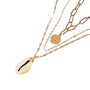 Gold Cowrie Necklace
