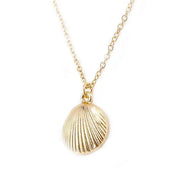 Gold Shell Pendant