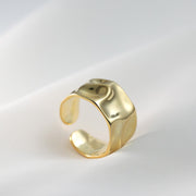 silver ring-silver ocean ring-silver shell ring