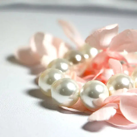 Large Pearl Stretch Bracelet