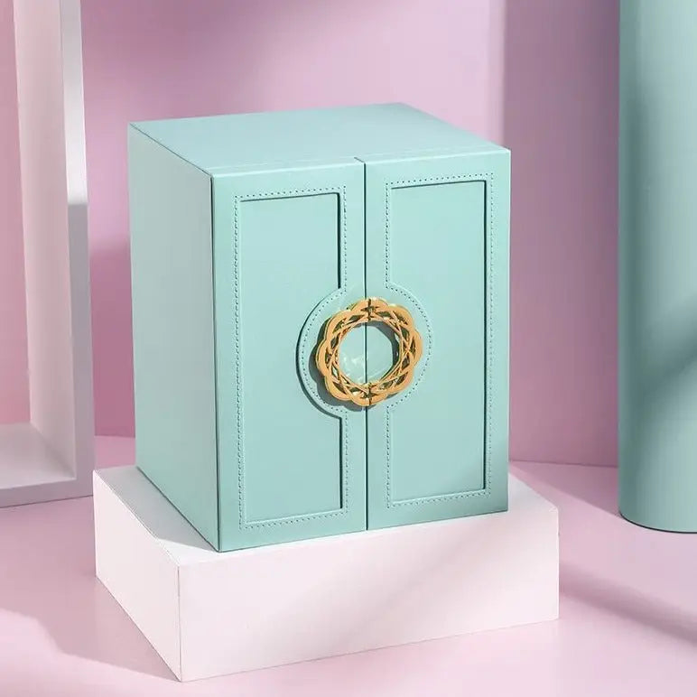 Leather Cabinet Design Jewelry Box
