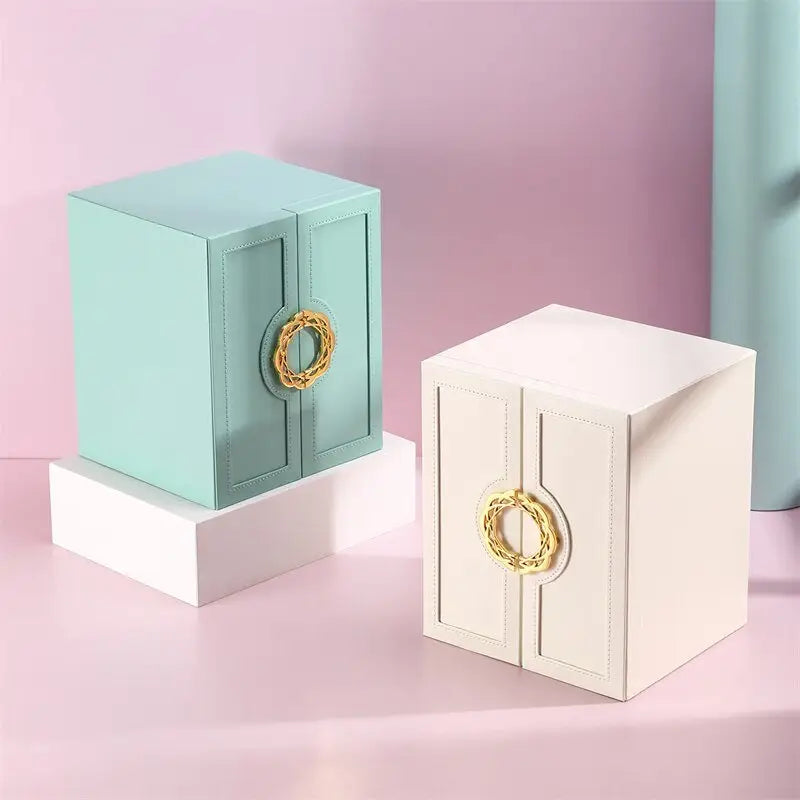 Leather Cabinet Design Jewelry Box