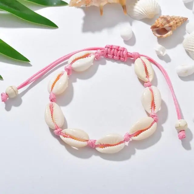 Mollusk Cowrie Shell Bracelet