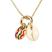 Montreal Cowries Montreal Cowries Shell Necklace_cowries gold shell necklace Necklace