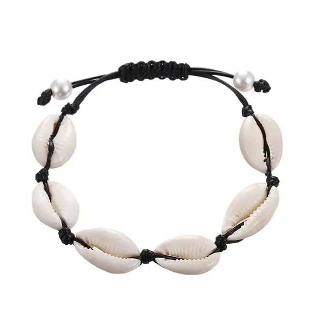 Natural Cowrie Shell Bracelet