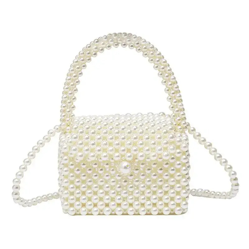 Pearl Crossbody Bag - 15x9x8cm