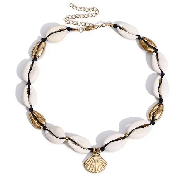 Pendant Shell Choker Necklace