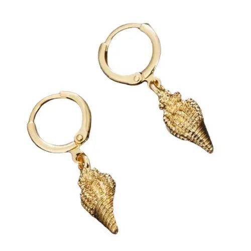 Pointed Shell Earrings