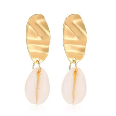 Porcelain Shell Earrings