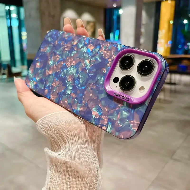 Purple Shell iPhone Case