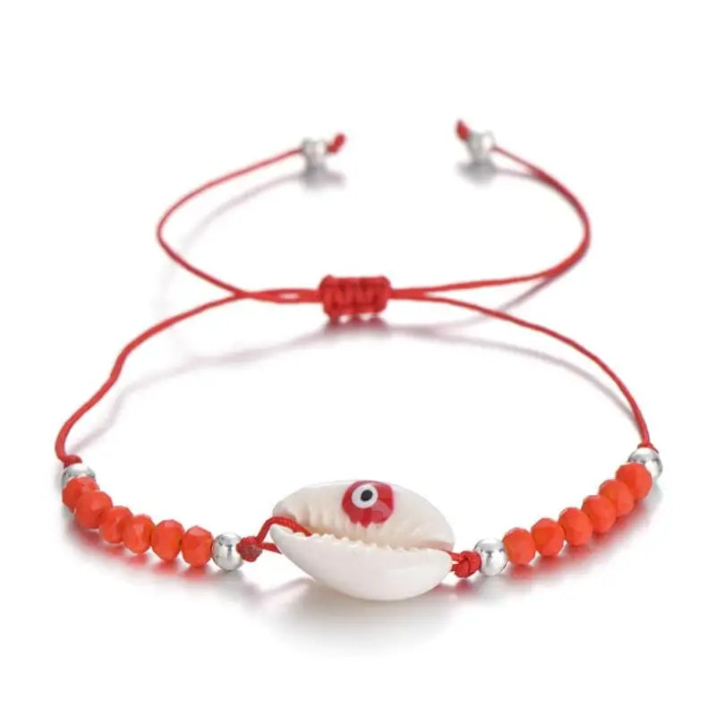 Red Pearl Shell Bracelet