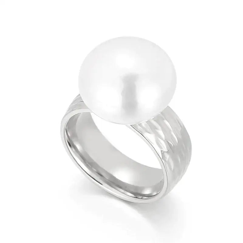 Satine Pearl Statement Ring