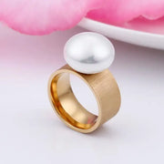 Satine Pearl Statement Ring