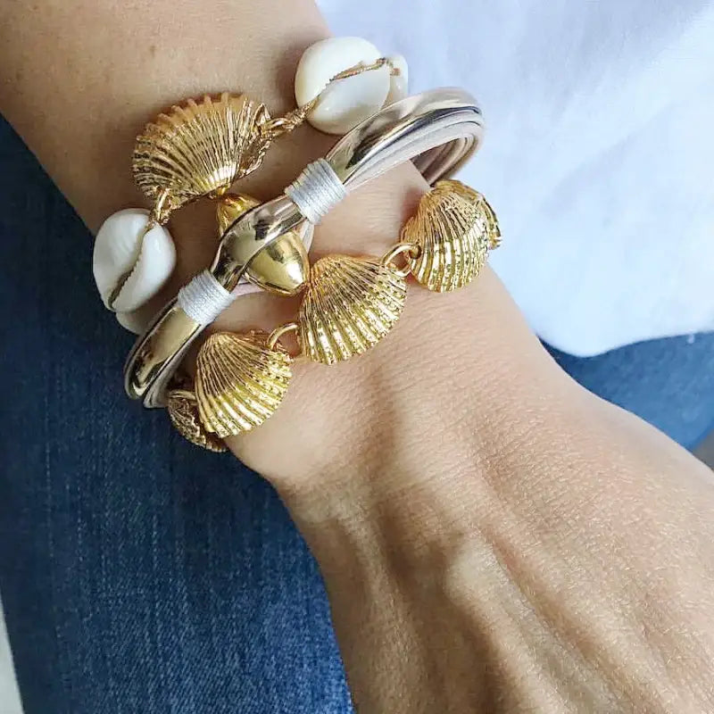 Scallop Shell Bracelet