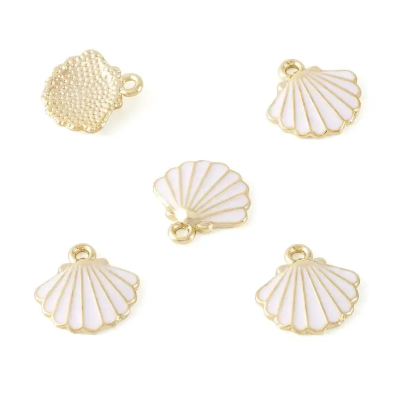 Scallop Shell Charms