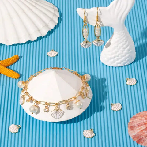 Scallop Shell Charms