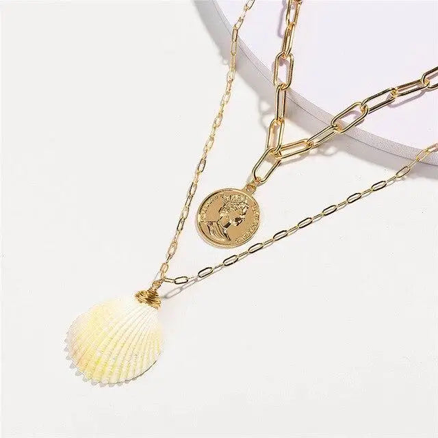 Scallop Shell Pendant