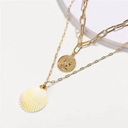 Scallop Shell Pendant