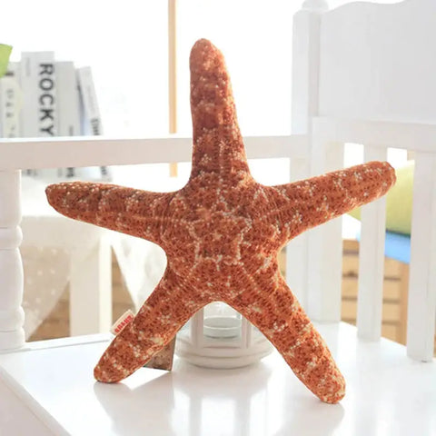 Sea Shell Starfish Conch Pillow