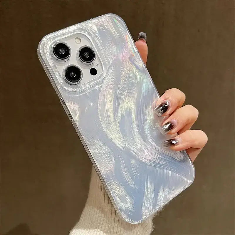Seashell Glitter iPhone Case