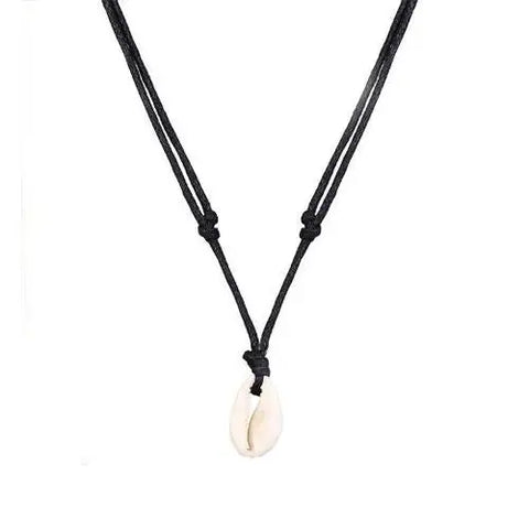 Shell Choker Cord Necklace