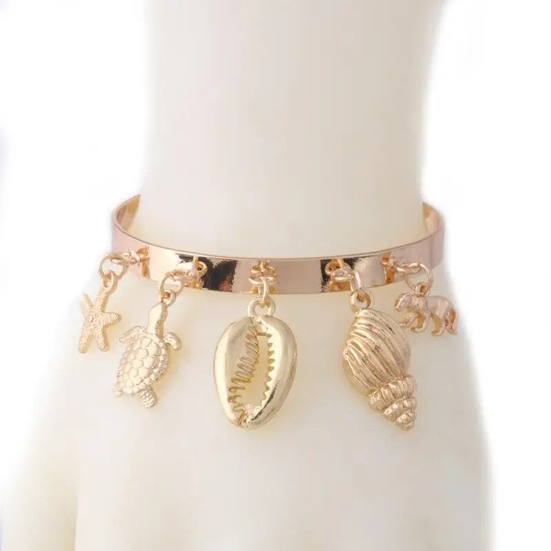 Shell Pendant Bracelet