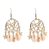 Shell Pendant Earrings