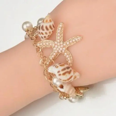 Shell & Starfish bracelet