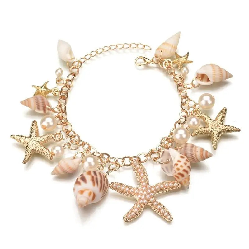 Shell & Starfish bracelet