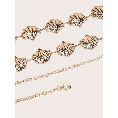 Shell Waist Chain - Gold / 70cm - 90cm