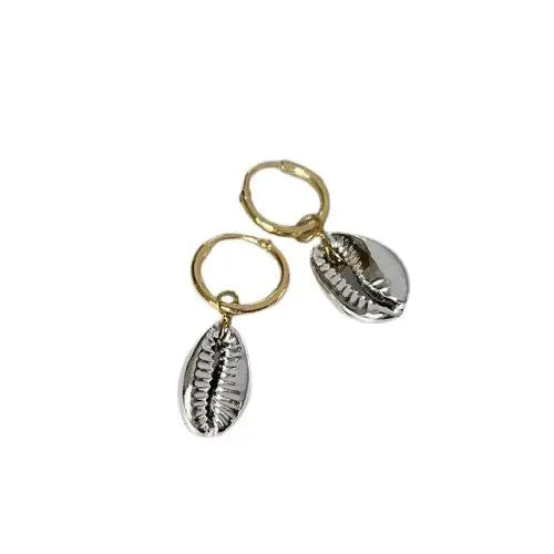 Silver Shell Earrings