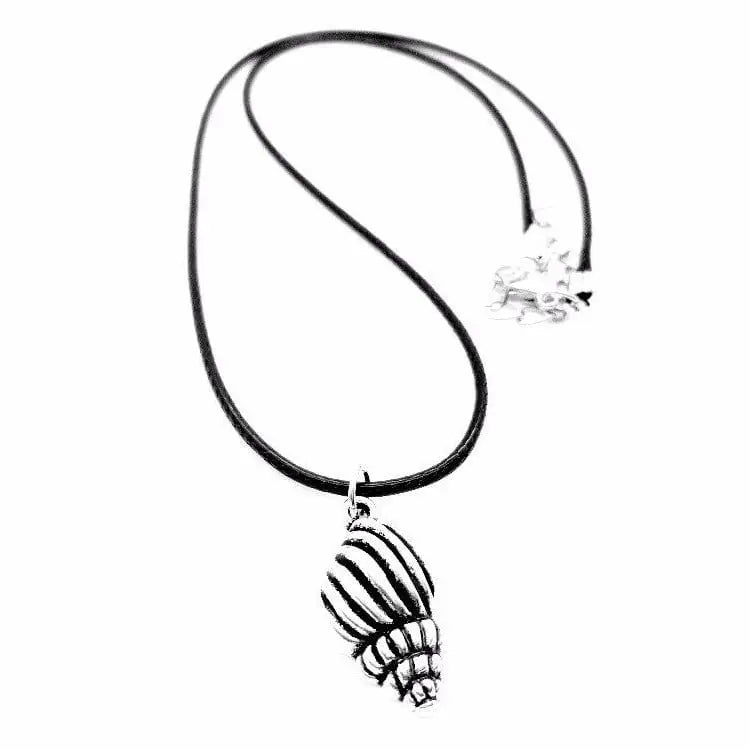 Silver Snail Shell Necklace